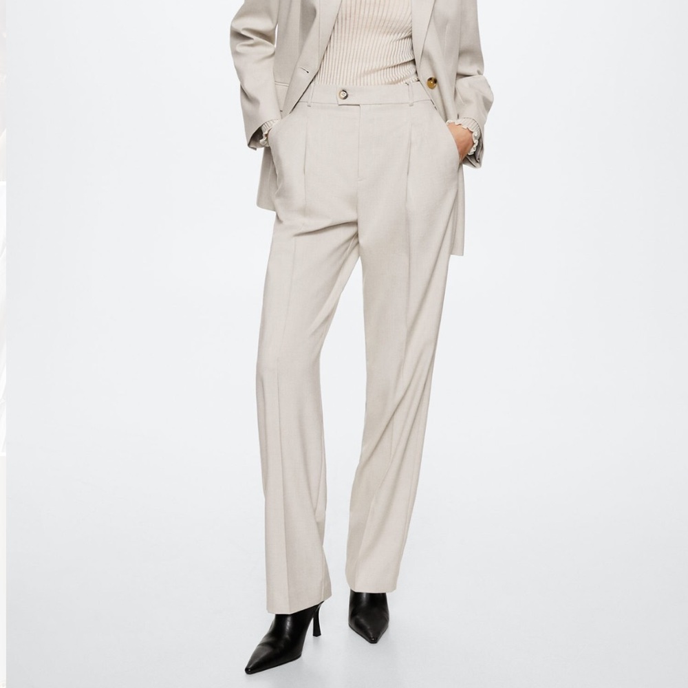 Mango Linen Suit Pants New With Tags/Never Worn